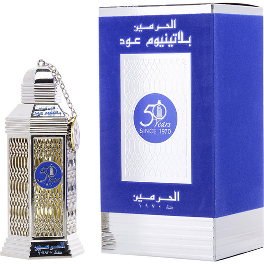 AL HARAMAIN 50 YEARS PLATINUM OUD by Al Haramain